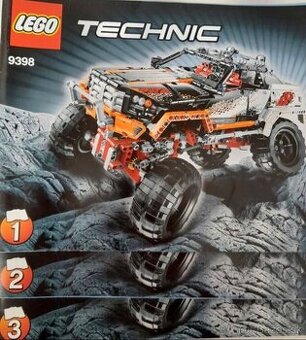 Lego Technic 9398 návody a nálepky