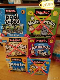 Predam rozne hry Brain Box