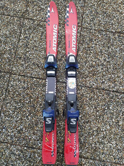 Detské lyže ATOMIC Pro Race 7,22, viazanie Salomon Serie S