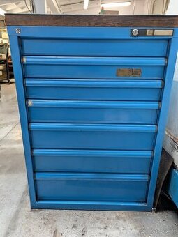 2x Profi dielenská zásuvková skriňa C+P – vysoká nosnosť