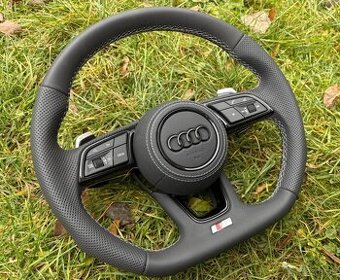 -AUDI MULTIFUNKCNY VOLANT ZKOSENY s airbagom a padlami