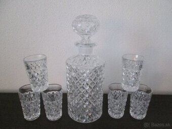 Brúsené karafy na whisky