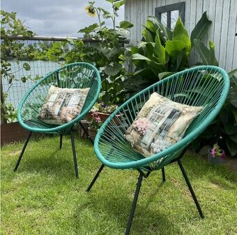 Záhradné /balkonové kreslá 2kusy