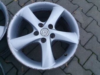 Alu kola disky orig mazda 5x114.3 7jx17 et55