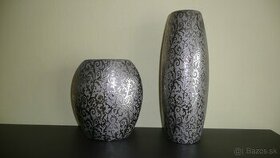 Keramické vázy - 2 ks  - lacno - 1