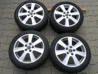 Elektrony Borbet 5x112 r17, zimne pneu. 205/50 r17