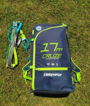 Kite CrazyFly Cruze 17m komplet (kite, bar, bag)