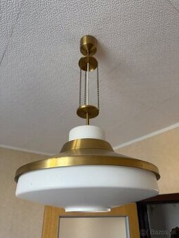 Retro lampa zlata/bronzova