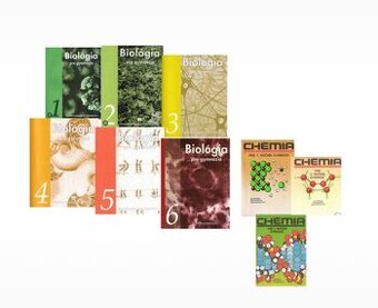Biologia pre gymnazia 1-6, chemia pre gymnazia 1-3