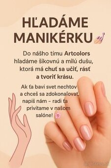 Ponúkam prácu manikerky