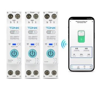 Smart istič, merač a spínač el. energie s wifi ovládaním