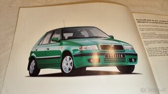 Škoda Felicia - facelift  návod k obsluze – manuál uživatele