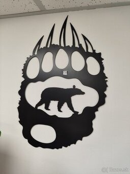 Obraz medvedia stopa