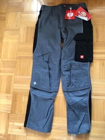 Engelbert Strauss, pracovné nohavice, šedá farba TOP - 1