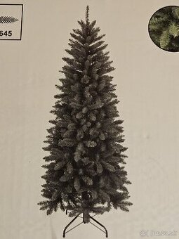 Predám umelý vianočný stromček, ako nový 180 cm, šírka 75 cm