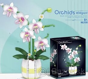 Orchidea, kompatiblná s Lego