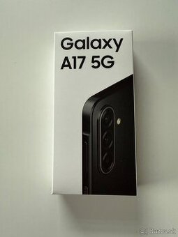 Samsung Galaxy A17 5G 4 GB/128 GB Black NOVY