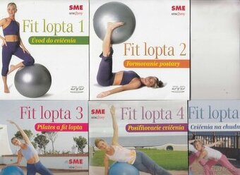 DVD Pilátes a Cvičenie s loptou