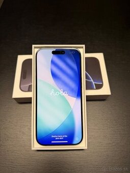 iPhone 16 Pro 256GB Black Titanium