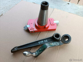 Predám frézovacie hlavy, nozovy drziak a prizmu.