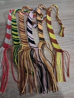 pletené záložky do knihy