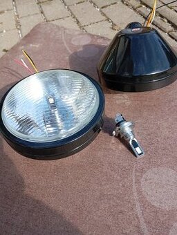 Predné kovové LED svetlá zetor