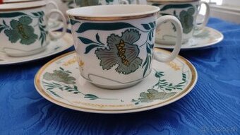 Kávová súprava, dezertné taniere