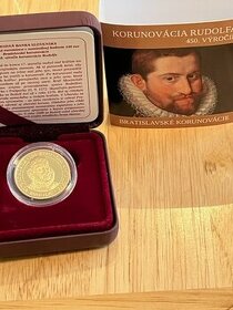 Zlata minca SR, 100 EUR, Rudolf II, rok 2022