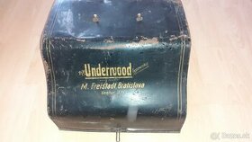 Písací stroj underwood - 1