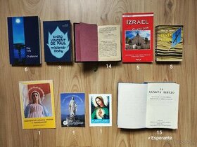 Náboženské knihy a iné - 1