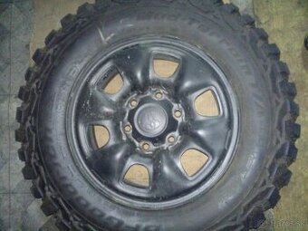 Predám bfgoodrich mud terrain 205 80 r16