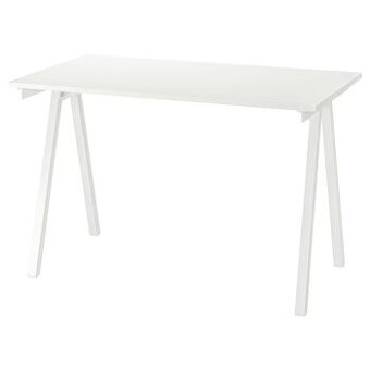 Predám IKEA-TROTTEN Stôl, biela, 120x70 cm