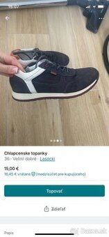 Chlapcenske topanky