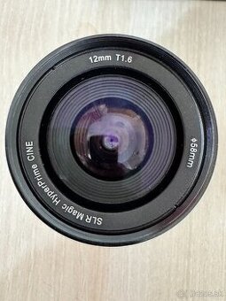 SLR Magic 12mm T1.6 Hyperprime Cine pre MFT
