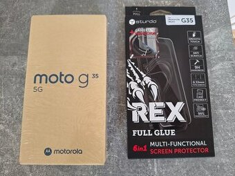 Moto G35 nová zabalená+sklo