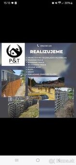 Ponukam stavebne práce