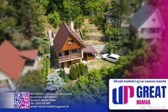 PREDAJ - Rekreačná chata 54m2 (1248m2) - Nová Ves n/Váhom