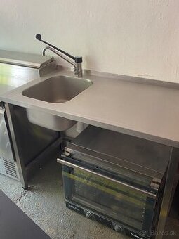 Gastro kuchynské stoly. Set nerez