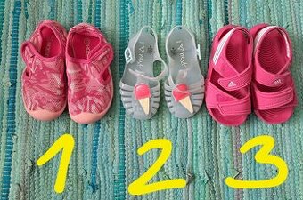 Dievcenská obuv na leto veľ. 22-24