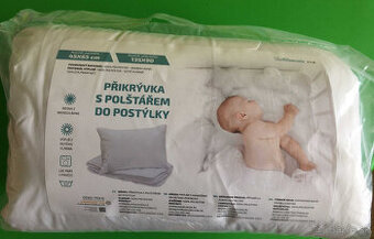 Paplón s vankúšom do detskej postieľky