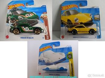 HOT WHEELS - PORSCHE 911-CARRERA, RALLYE, KĽÚČENKA