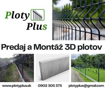 Predaj a montáž plotov