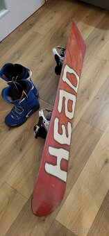 Predám snowboardový komplet + topánky ThirtyTwo (veľkosť 43)