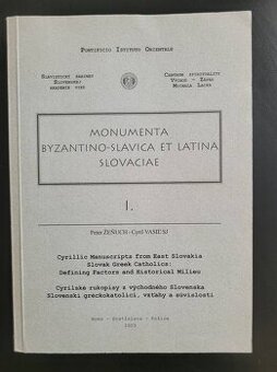 Cyrilské rukopisy z východného Slovenska - Peter Žeňuch