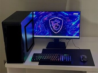 Herný PC +monitor,klávesnica,myš