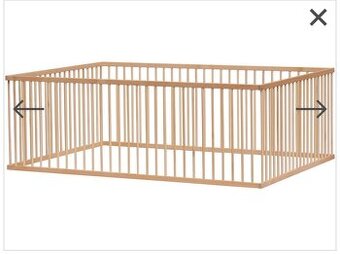 Drevená ohrádka 140x200cm