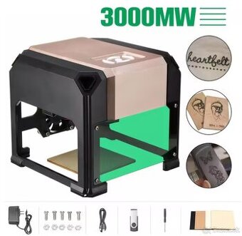 Mini Gravírovač 3000mW - Nový