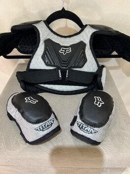 Detský chránič Fox Peewee Titan Rost Deflektor