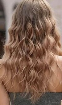 Spinavy blond pricesok na silikonovej gumke - novy