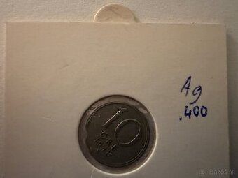 Strieborná minca 1948 Švédsko 10 Öre (0.400 Ag)